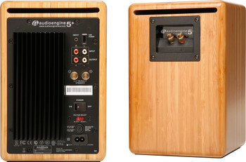 Audioengine A5+ Natural Bamboo Premium Powered Bookshelf Speakers Audioengine A5+ Natural Bamboo Premium Powered Bookshelf Speakers