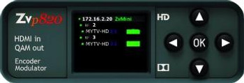 ZeeVee ZvPro 810 Single Channel Unencrypted HDMI Encoder/QAM Modulator