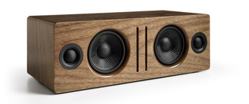 Audioengine B2 Premium Bluetooth Speaker - Walnut (B2-WAL) - Front Angle