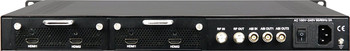 Thor H-2HDMI-QAM-IPLL 2-Channel HDMI to QAM Low Latency Encoder Modulator with IPTV Streaming - rear panel connections