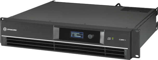 DYNACORD C1800FDI-US Dsp 2 X 950 W Power Amplifier For Fixed Install Applications C1800FDI-US