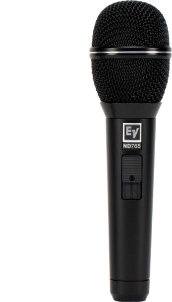 ELECTRO-VOICE ND76S Nd76 Microphone Cardioid Dynamic Vocal With Switch ND76S