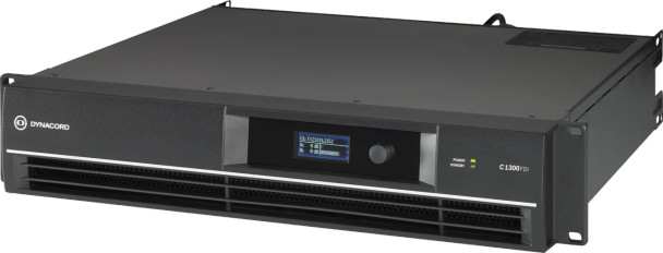 DYNACORD C1300FDI-US Dsp 2x650w Power Amplifier Install With Fir Drive Phoenix Connectors C1300FDI-US