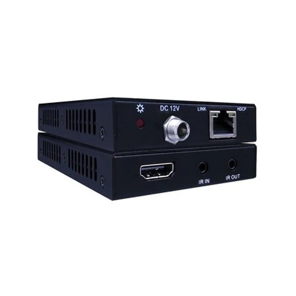 EVOLUTION EVEXHDB1 Hdbaset Slim Extender 4k/60hz 130' /40m 1080p 230' /70m Hdcp 2.2 Bi-Directional EVEXHDB1