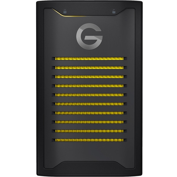 SanDisk Professional G-DRIVE ArmorLock SDPS41A-004T-GBANB 4 TB Portable Rugged Solid State Drive - M.2 External SDPS41A-004T-GBANB