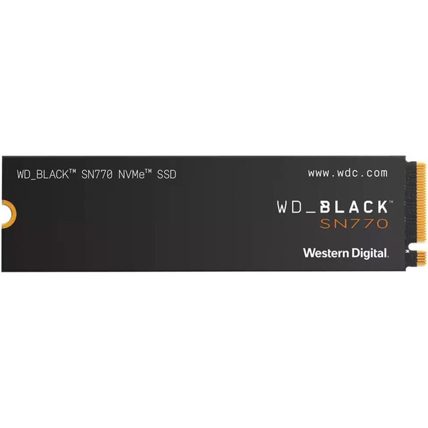 WD Black SN770 WDS100T3X0E 1 TB Solid State Drive - M.2 2280 Internal - PCI Express NVMe (PCI Express NVMe 4.0 x4) WDS100T3X0E