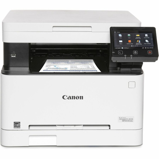 Canon imageCLASS MF653Cdw Wireless Laser Multifunction Printer - Color - White 5158C007