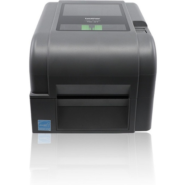 Brother Td-4420tn Desktop Direct Thermal/Thermal Transfer Printer - Monochrome - Label/Receipt Print - Fast Ethernet - USB - USB Host - Serial - With Cutter TD4420TN