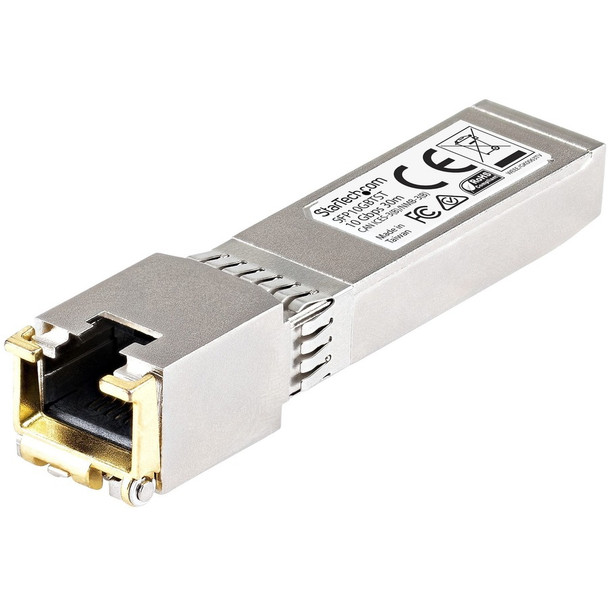 StarTech.com Cisco SFP-10GB-TC Compatible SFP+ Module - 10GBASE-T - 10GE Gigabit Ethernet SFP+ SFP to RJ45 Cat6/Cat5e Transceiver - 30m SFP10GBTCST