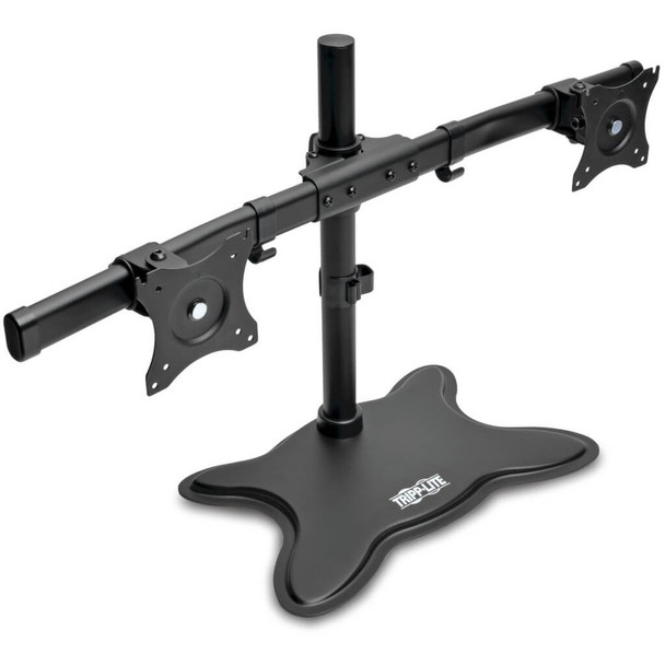 Tripp Lite by Eaton Dual-Monitor Desktop Mount Stand for 13" to 27" Flat-Screen Displays DDR1327SDD