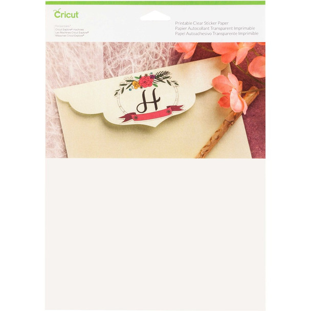 cricut Printable Clear Sticker Paper 2004142