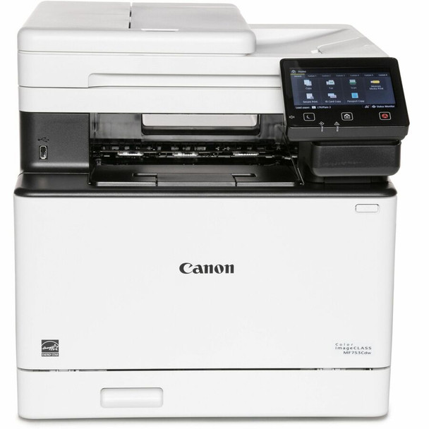 Canon imageCLASS MF753Cdw Wireless Laser Multifunction Printer - Color - White 5455C010