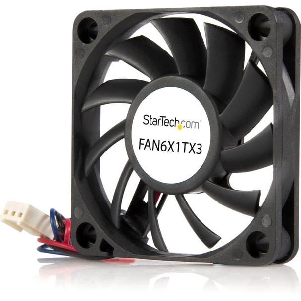 StarTech.com Replacement 60mm Ball Bearing CPU Case Fan - TX3 Connector - System fan kit - 60 mm FAN6X1TX3