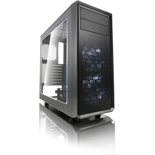 Fractal Design Focus G Computer Case with Windowed Side Panel FD-CA-FOCUS-GY-W