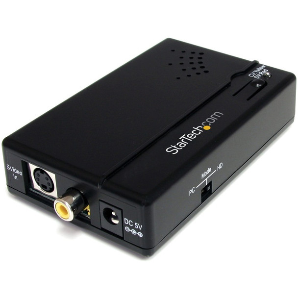 StarTech.com Composite and S-Video to HDMI�&reg; Converter with Audio VID2HDCON