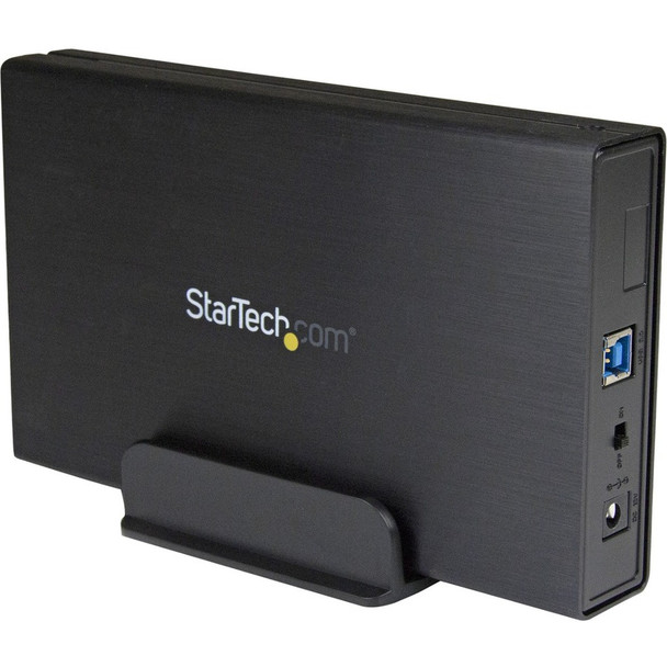 StarTech.com 3.5in Black USB 3.0 External SATA III Hard Drive Enclosure with UASP for SATA 6 Gbps &acirc;&euro;" Portable External HDD S3510BMU33