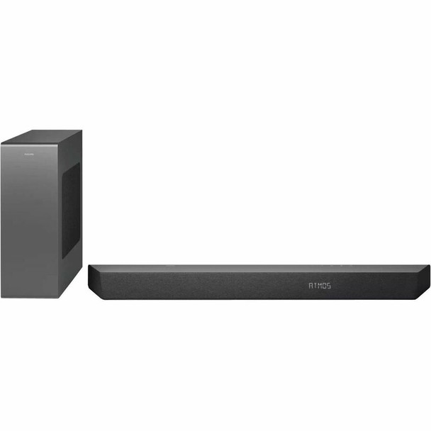 Philips 3.1 Bluetooth Sound Bar Speaker - 300 W RMS - Alexa Supported - Black TAB8507B/37