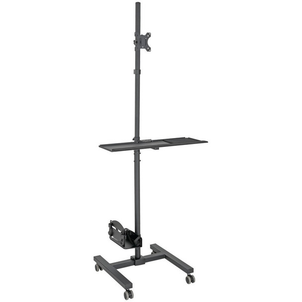 Eaton Tripp Lite Series Mobile Workstation with Monitor Mount - For 17" to 32" Displays, Height Adjustable DMCS1732S