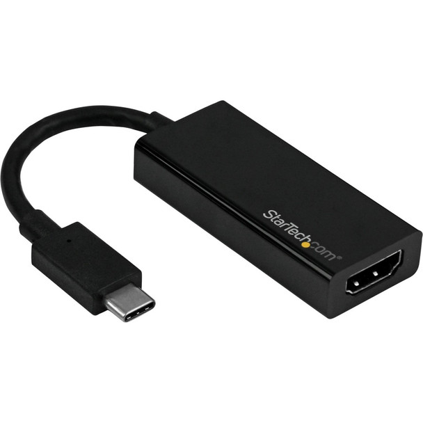 StarTech.com USB C to HDMI Adapter - 4K 60Hz - Thunderbolt 3 Compatible - USB-C Adapter - USB Type C to HDMI Dongle Converter CDP2HD4K60