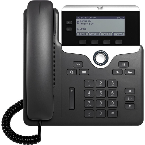Cisco 7821 IP Phone - Wall Mountable CP-7821-3PW-NA-K9=