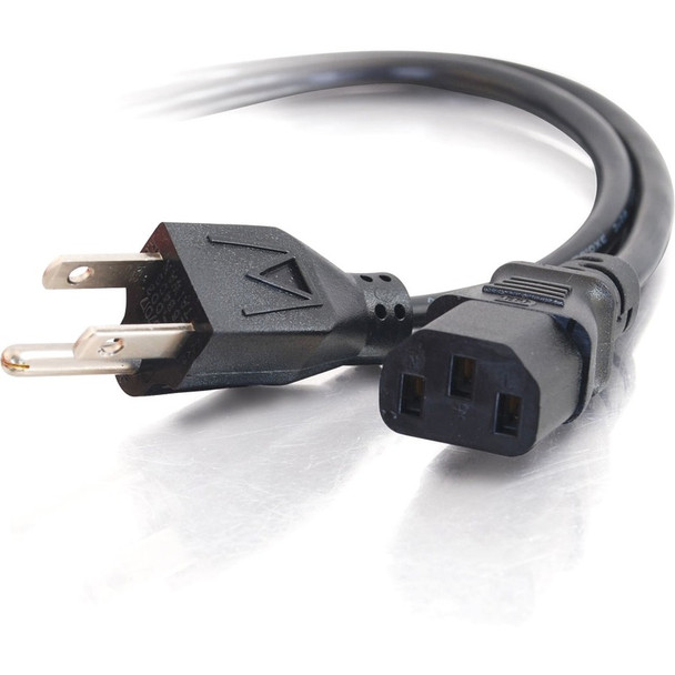 C2G 15ft Power Cord - 18 AWG - NEMA 5-15P to IEC320C13 - Computer Power 09482