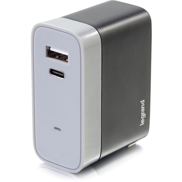 C2G USB C Wall Charger - USB C and USB A Wall Charger 20280