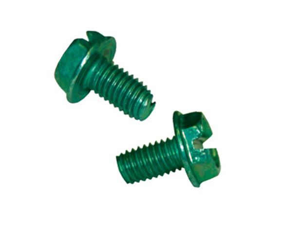 Perfect Vision GS1 Self Tapping Ground Screw, Green (Box of 100)