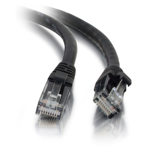 C2G 10ft Cat5e Ethernet Cable - Snagless Unshielded (UTP) - Black 15202