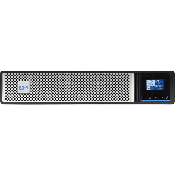 Eaton 5PX G2 3000VA 3000W 120V Line-Interactive UPS - 6 NEMA 5-20R, 1 L5-30R Outlets, Cybersecure Network Card Included, Extended Run, 2U Rack/Tower 5PX3000RTNG2