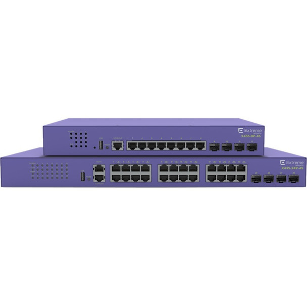 Extreme Networks ExtremeSwitching X435-8P-4S Ethernet Switch X435-8P-4S