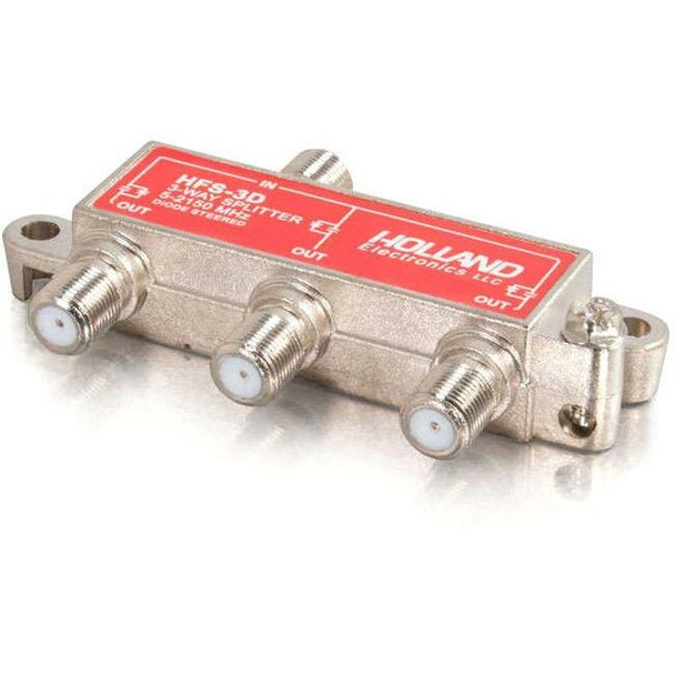 C2G High-Frequency 3-Way Splitter 41021