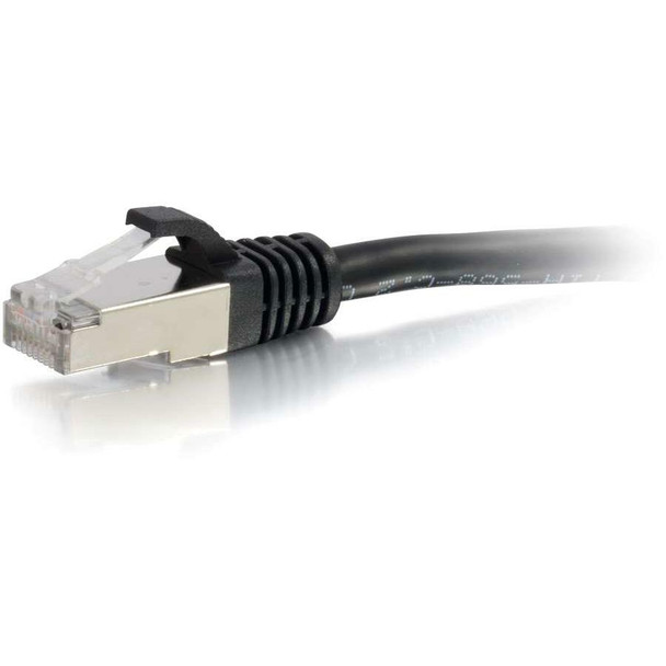 C2G 15ft Cat6 Ethernet Cable - Snagless Shielded (STP) - Black 00820