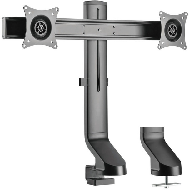 Tripp Lite by Eaton Dual-Display Monitor Arm with Desk Clamp and Grommet - Height Adjustable, 17" to 27" Monitors DDR1727DC