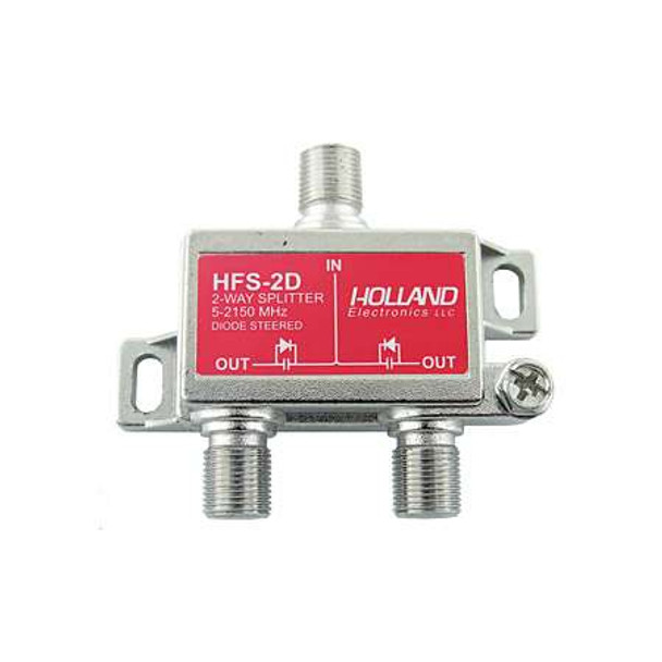 Holland HFS-2D 2-Way Diode Steered Splitter (5-2150 MHz)