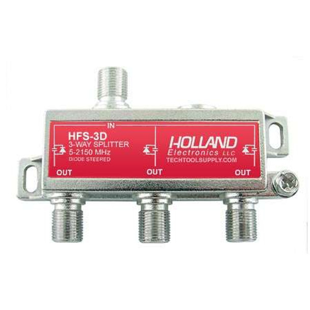 Holland HFS-3D 3-Way Diode Steered Splitter (5-2150 MHz)