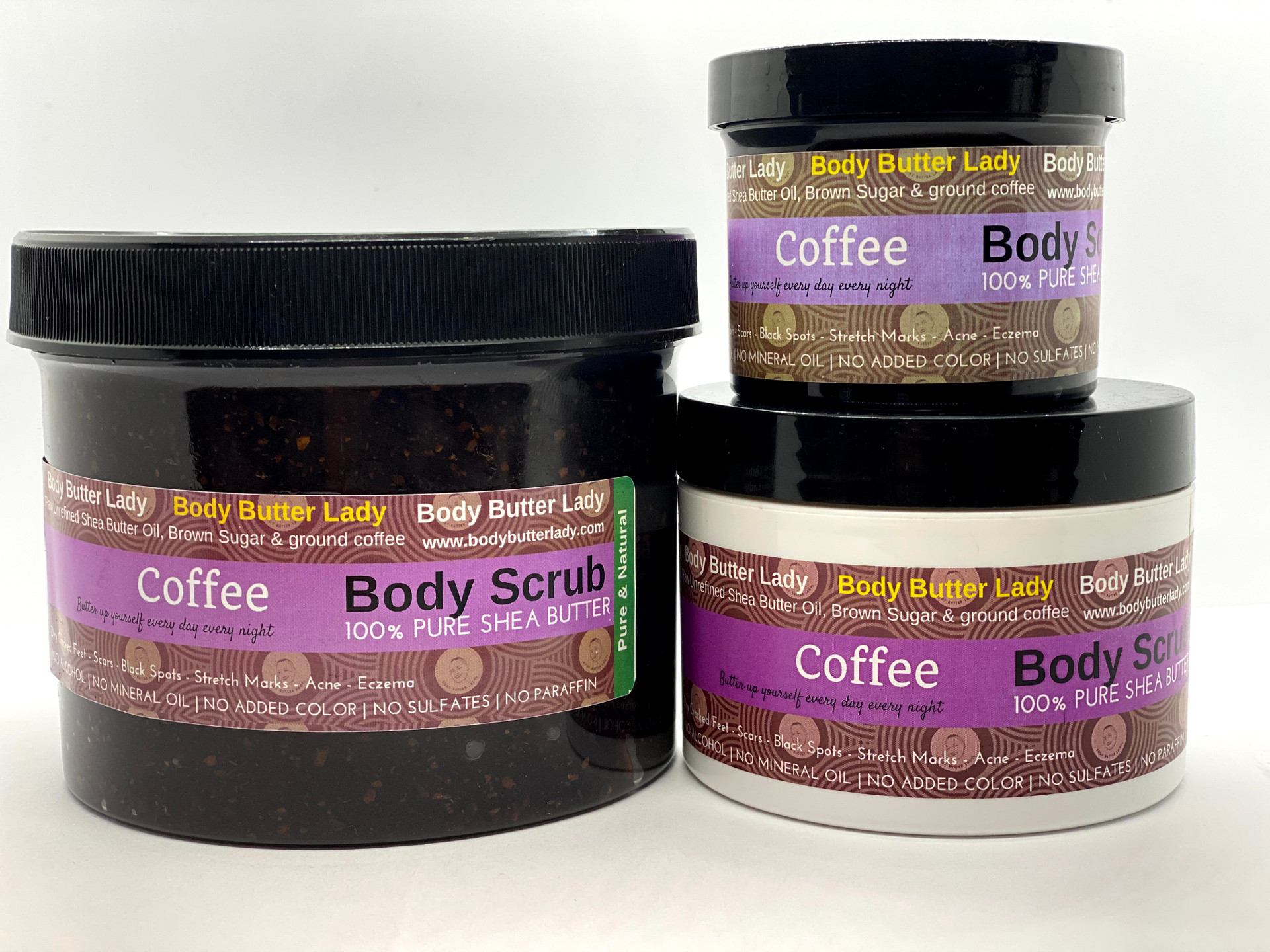 Body Butter Lady! Skin problems? Try our Mingle or plain.