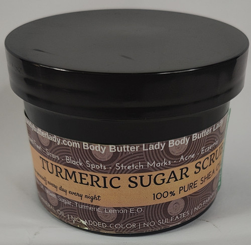 Skin Brightening Turmeric Body Scrub