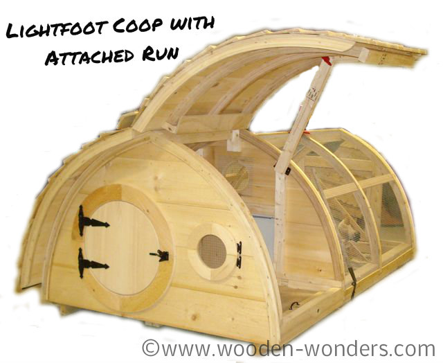 Lightfoot Coop With Attached Run