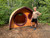 Institution Grade Little Merry Hobbit Hole Wooden Playhouse