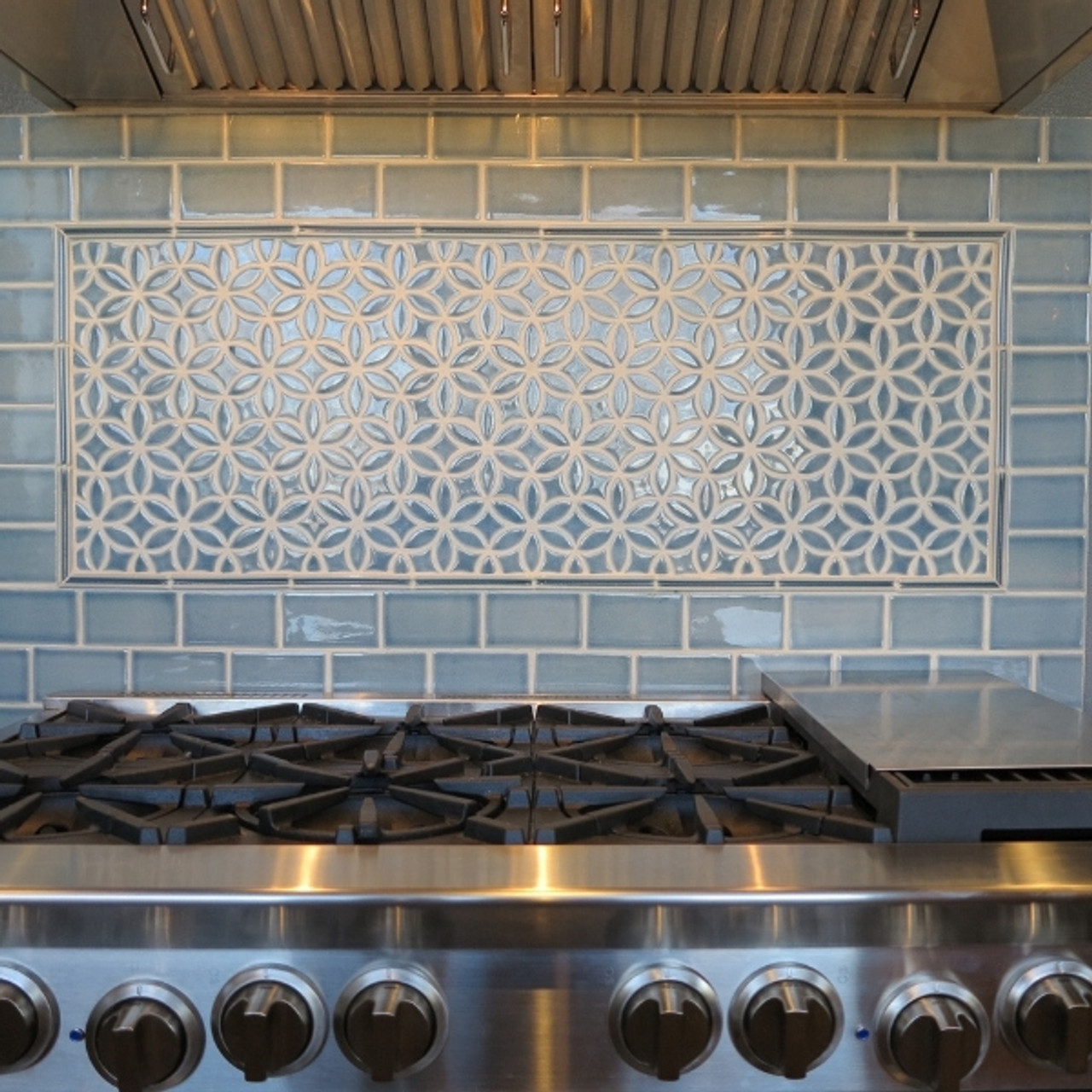 3 Ways To Use Decorative Tile Behind Your Stove Julep Tile Company   3 Ways To Use Decorative Tile Over Your Stove 