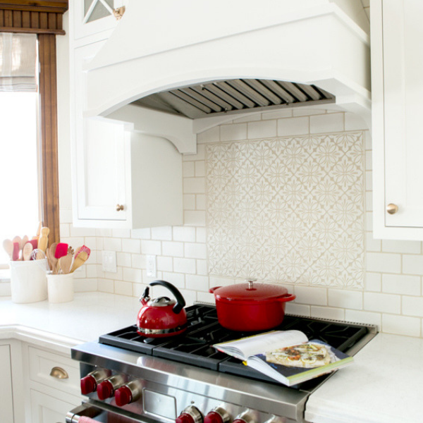 Classic White Kitchen Makeover: Before & After - Julep Tile Company