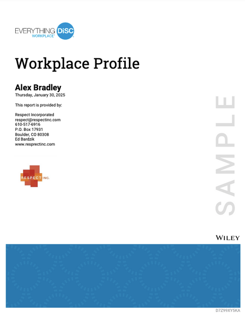 Everything DiSC Workplace® Profile