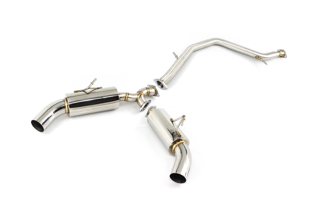ISR Performance ST Polished Tip Exhaust - 2019-2022 Toyota Corolla Hatchback