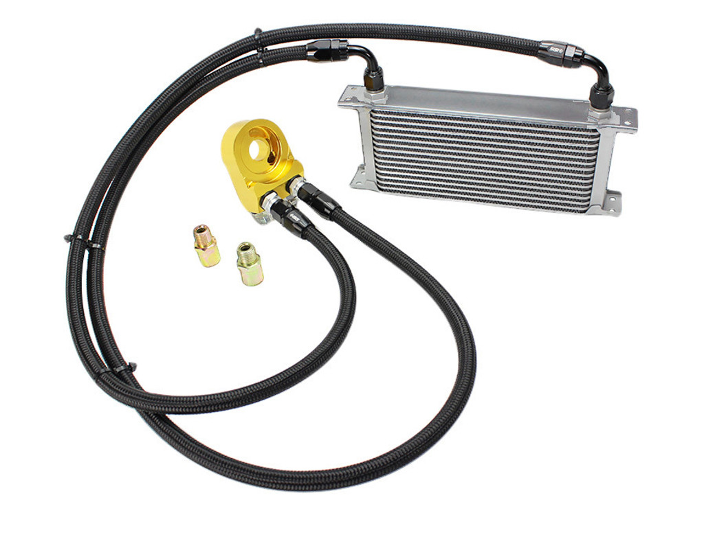 ISR Performance V2 Oil Cooler Kit - Nissan 240sx SR20DET S13/S14 presented by Ace Up Motorsports