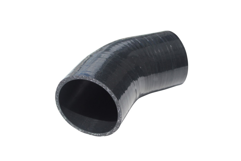 ISR Performance - Silicone Coupler - 3.00" 45 Degree - Black