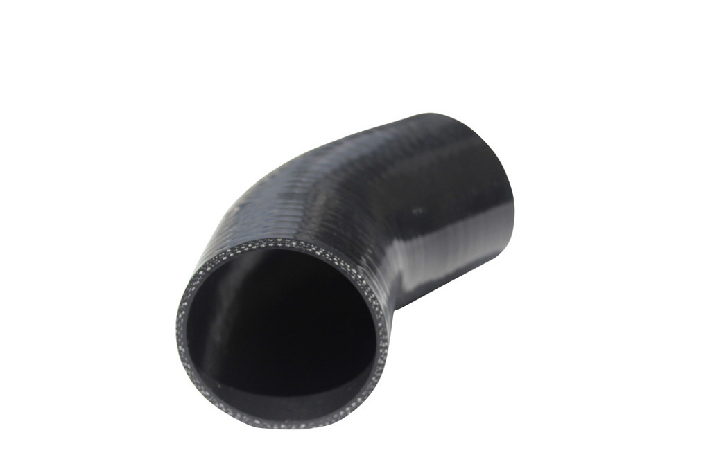 ISR Performance - Silicone Coupler - 2.50 - 2.75" 45 Degree - Black