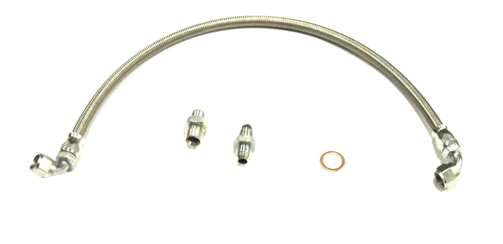 ISR Performance High Pressure Power Steering Line - Nissan 240sx 89-98