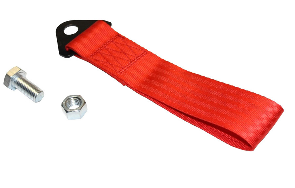 ISR Performance Universal Racing Tow Strap - Red