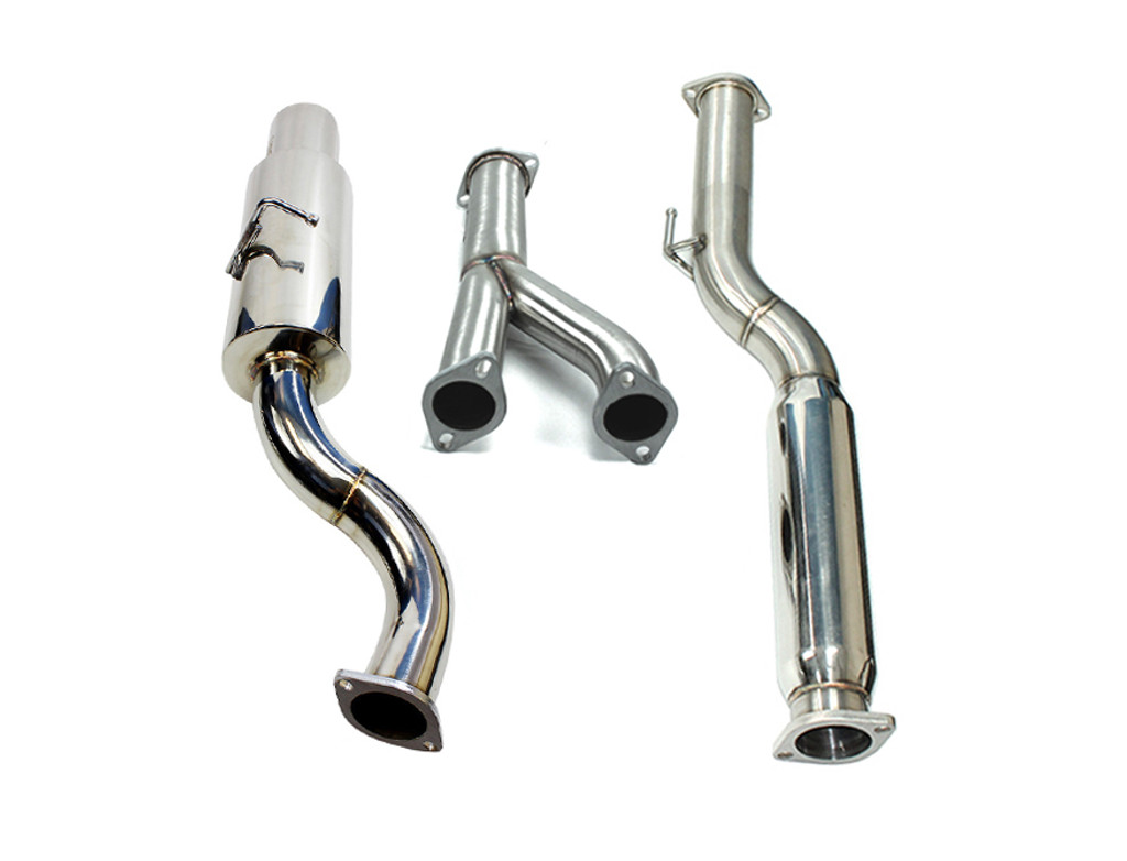 ISR Performance GT Single Exit Exhaust - Hyundai Genesis Coupe 3.8 09+
