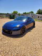 Modified 2003 Nissan 350Z Finished in GTR Ray Blue